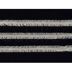 elastisch dubbel ruche band