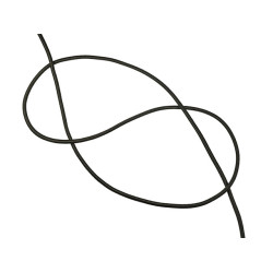 elastisch koord 4 mm zwart