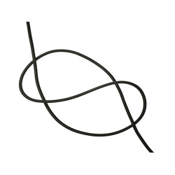 elastisch koord 5 mm zwart 