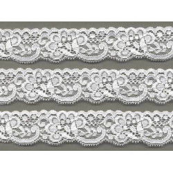 elastisch nylon kant 3 cm off white elastisch nylon kant 3 cm off white