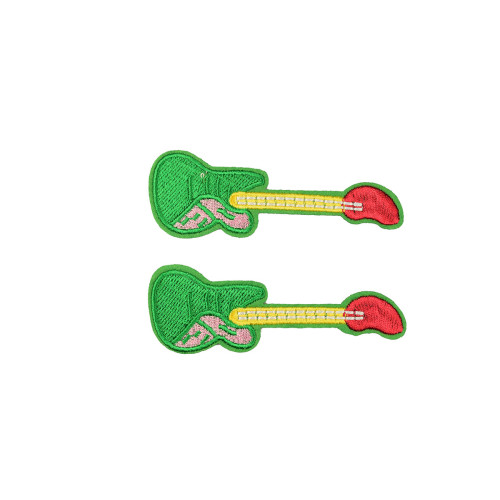 elektrische gitaar patch groen 2 stuks