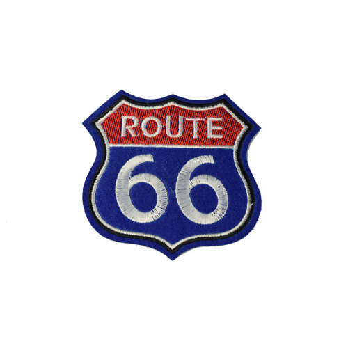 embleem applicatie route 66 groot
