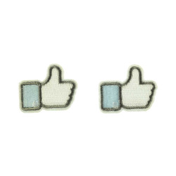 facebook like patch 2 stuks facebook like patch 2 stuks