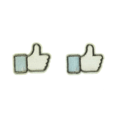 facebook like patch 2 stuks