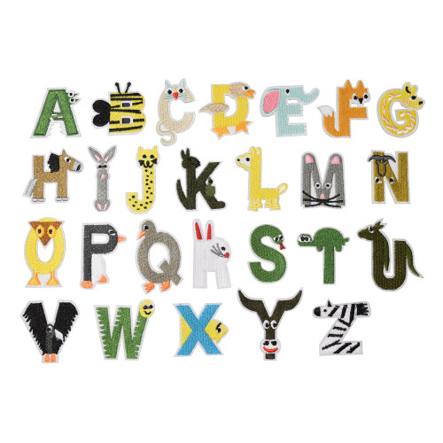 funletter dieren alfabet per letter