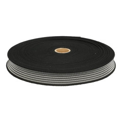 gaas elastiek stevig zwart 25mm per meter gaas elastiek stevig zwart 25mm per meter