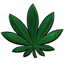 Ganja strijkapplicatie Ganja strijkapplicatie