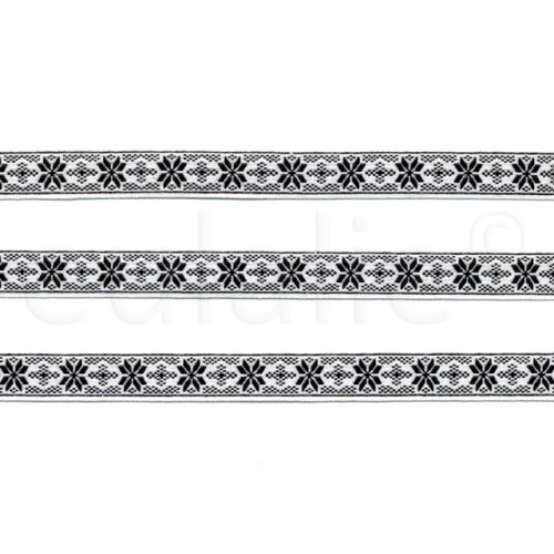 geweven sierband 1.5 cm