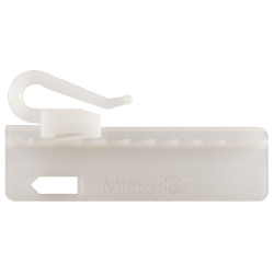 gordijnhaak 5,5 cm verstelbaar Microflex om in te naaien gordijnhaak 5,5 cm verstelbaar Microflex om in te naaien