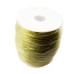 goud koord metallic 1.5 mm (rol  200 meter) - 1