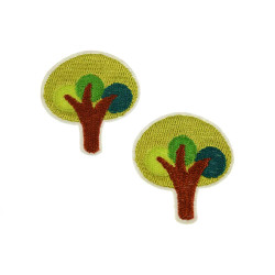 groene boom patch set