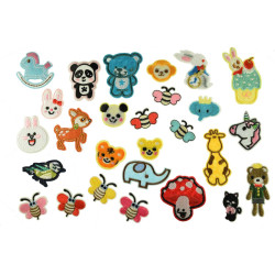 grote dieren patch set 27 stuks grote dieren patch set 27 stuks