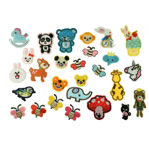 grote dieren patch set 27 stuks
