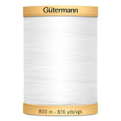 Gütermann C NE 50 800 meter wit 5709 Gütermann C NE 50 800 meter wit 5709
