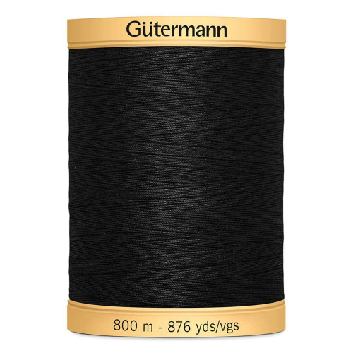 Gütermann C NE 50 800 meter zwart 5201 Gütermann C NE 50 800 meter zwart 5201