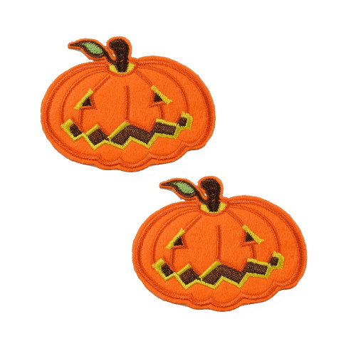 halloween pompoen patch set halloween pompoen patch set