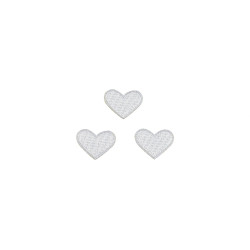 hartjes patch set wit 3 stuks hartjes patch set wit 3 stuks