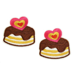 hartjes taart patch set hartjes taart patch set