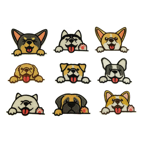 honden patch set zelfklevend