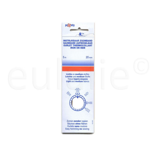 instrijkbaar zoomband 20mm breed