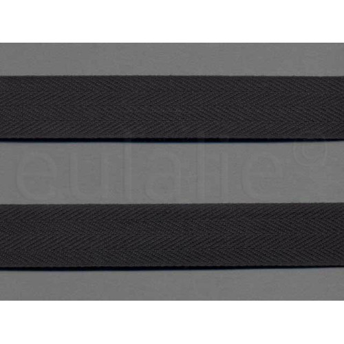 keperband 3 cm zwart