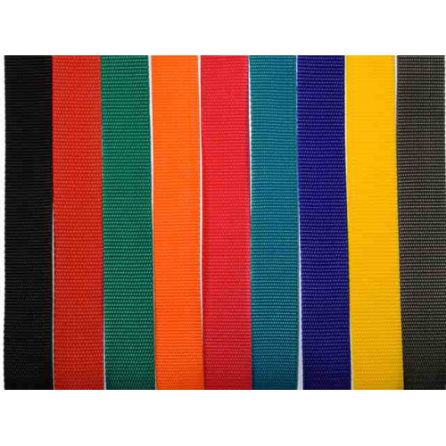 Keperband nylon 32 mm per rol 22,5 meter 17 kleuren