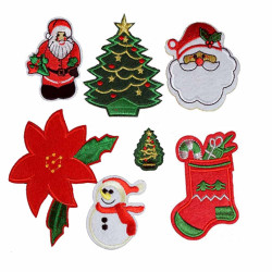 kerst set 7 patches kerst set 7 patches