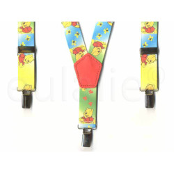kinderbretel Disney Winnie de Pooh geel blauw groen kinderbretel Disney Winnie de Pooh geel blauw groen
