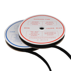 klittenband naaibaar haak en lus 20mm zwart klittenband naaibaar haak en lus 20mm zwart