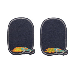 kniestukken set jeans raceauto kniestukken set jeans raceauto