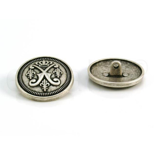 knoop wapen zilver 2.8cm