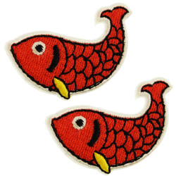 Koi karper patch set zelfklevend Koi karper patch set zelfklevend