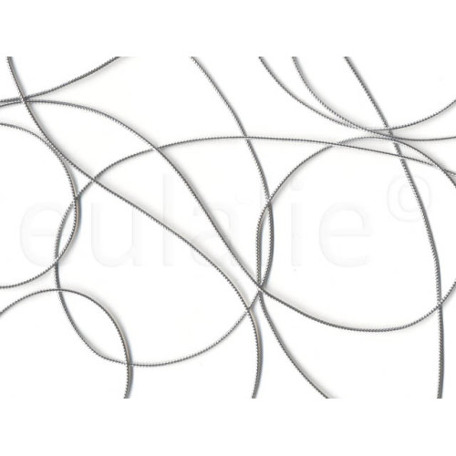 koord metallic zilver (10 meter)
