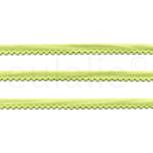 lingerie elastiek neon geel (3 meter)