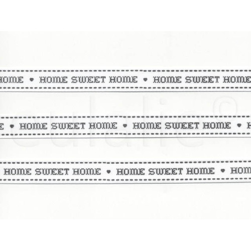 lint vintage met kruissteek home sweet home