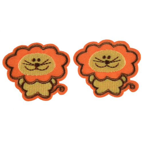Loekie de leeuw patch 2 stuks