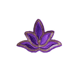 lotus bloem, Yackalasi patch paars goud lotus bloem, Yackalasi patch paars goud