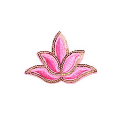 lotus bloem, Yackalasi patch roze goud lotus bloem, Yackalasi patch roze goud