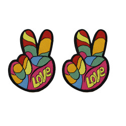 love sign patch set love sign patch set