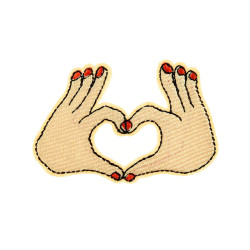 love teken patch love teken patch