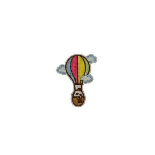 luchtballon applicatie met wolkjes