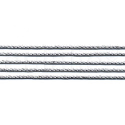 lurex zilver koord 4 mm lurex zilver koord 4 mm