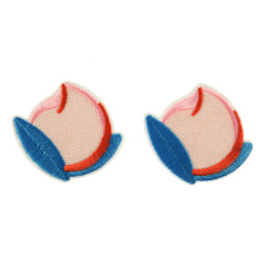 Lychee vrucht patch set 2 stuks Lychee vrucht patch set 2 stuks