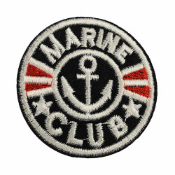 Marine Club strijkapplicatie Marine Club strijkapplicatie