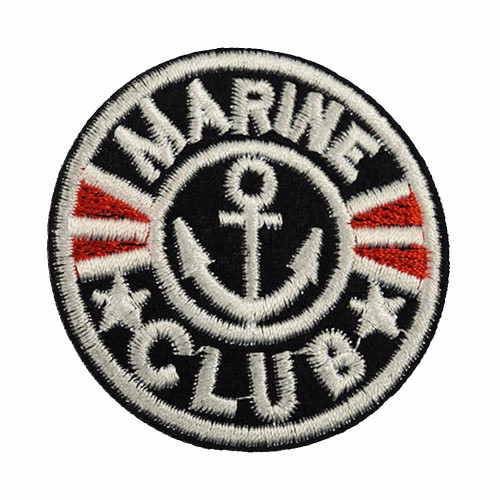 Marine Club strijkapplicatie