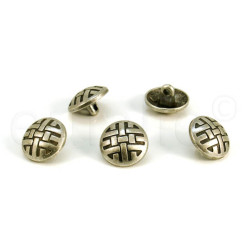 metalen bolvormige knoop 1.5 cm