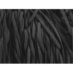 mondkapjes elastiek 4 mm zwart 1000 meter nylon spandex mondkapjes elastiek 4 mm zwart 1000 meter nylon spandex