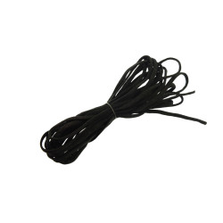 mondkapjes elastiek 5 mm zwart 5 meter nylon-spandex