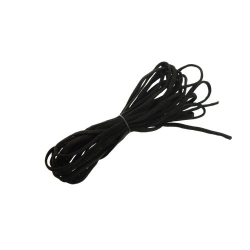 mondkapjes elastiek 5 mm zwart 5 meter nylon-spandex