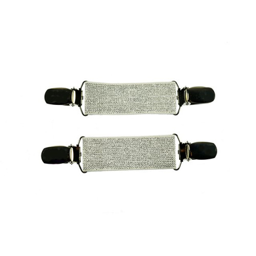 mouwophouders lurex wit zilver mouwophouders lurex wit zilver